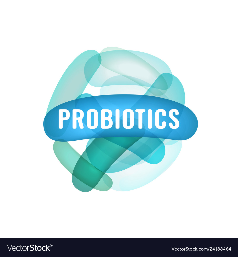 Lactobacillus probiotics logotype