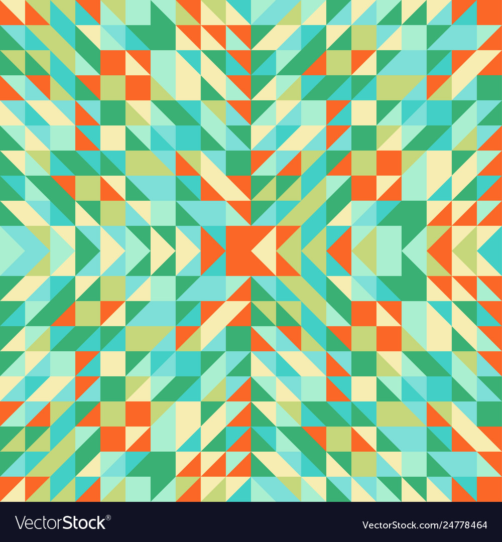 Seamless geometric triangle pattern abstract