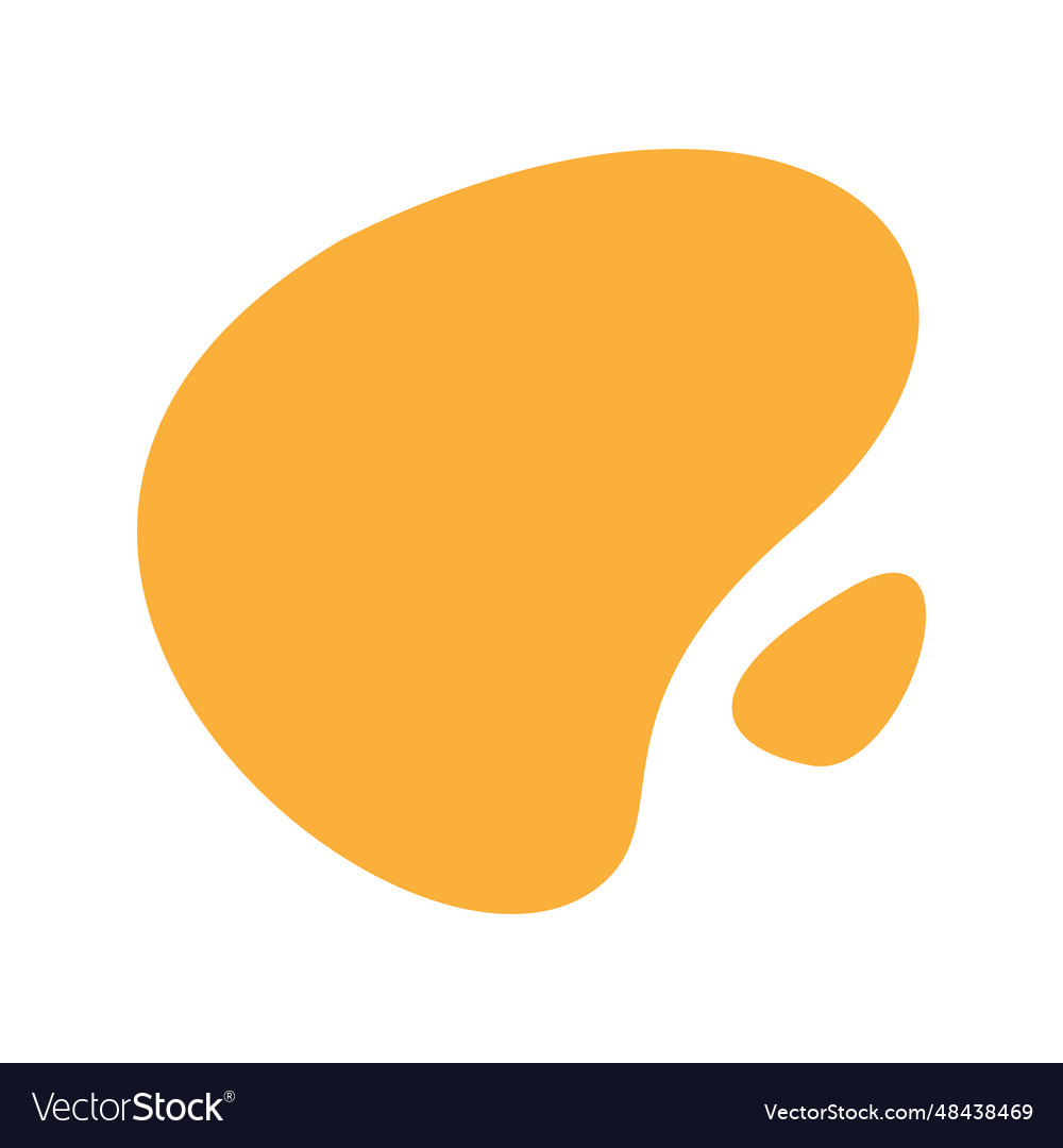 Blob organic shape for copy space abstract fluid
