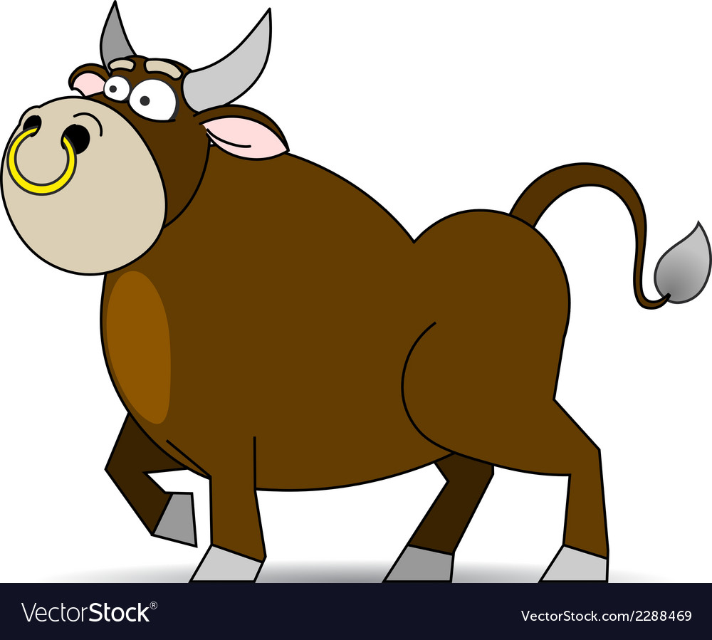 Bull Royalty Free Vector Image - VectorStock