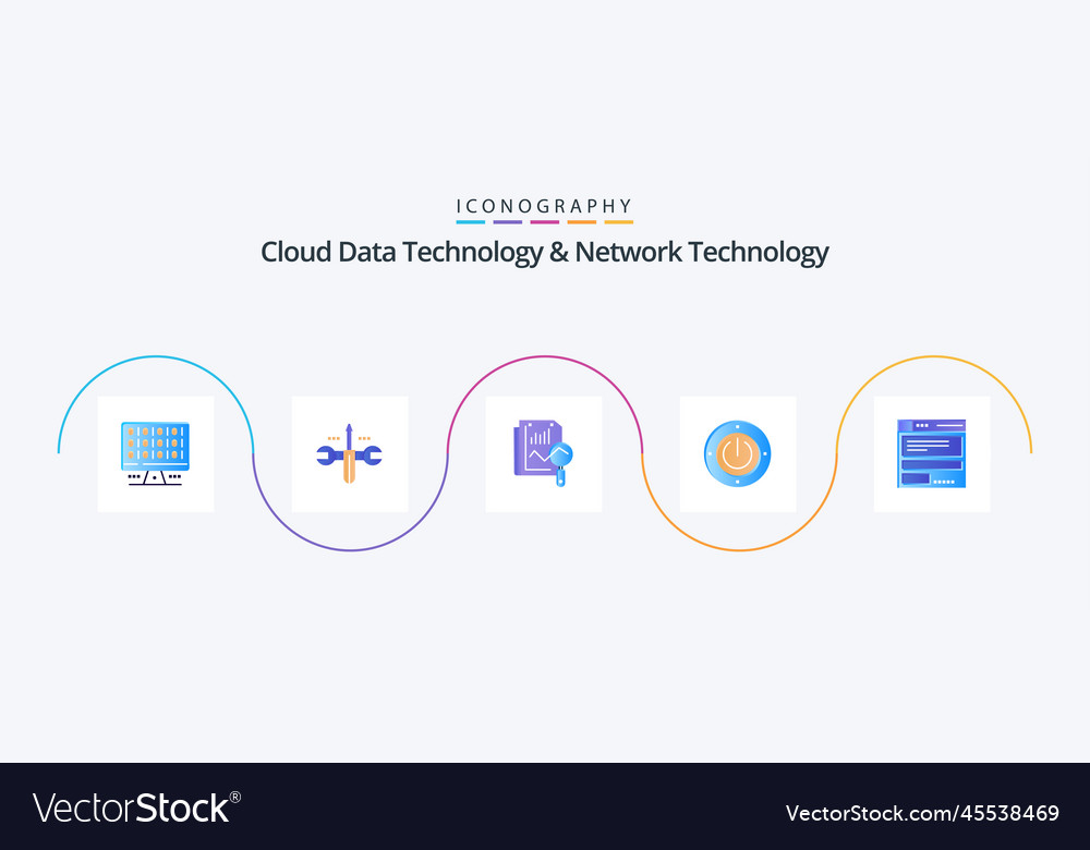 Cloud data technology and network flat