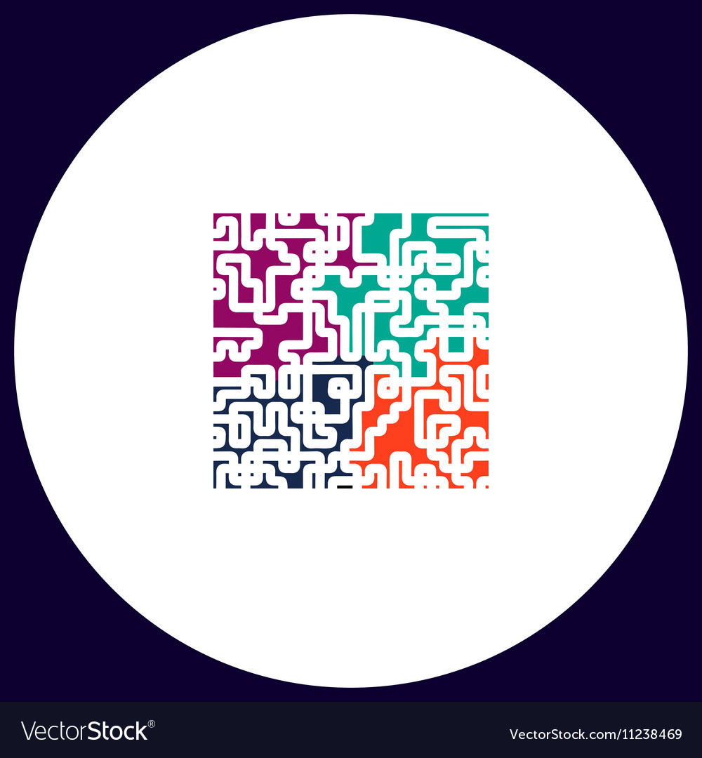 Labyrinth computer symbol