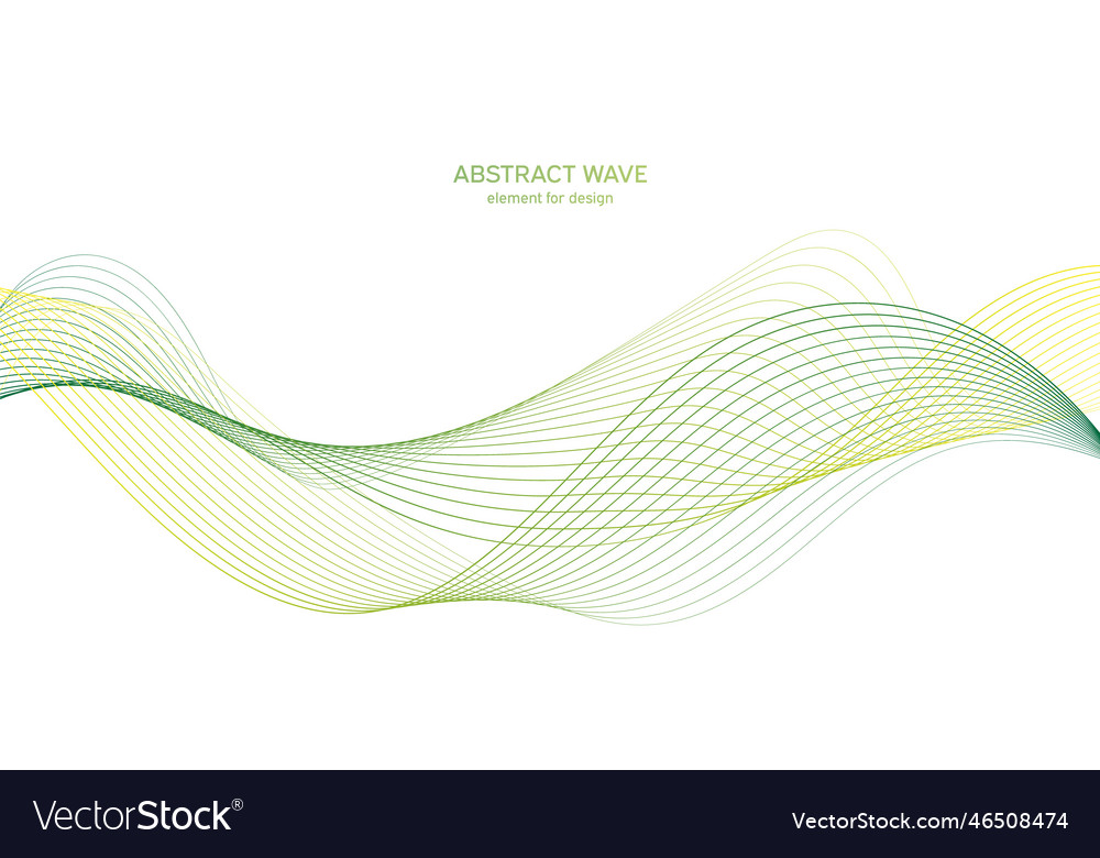 Abstract colorful wave element for design digital vector image Abstract colorful wave element for design digital