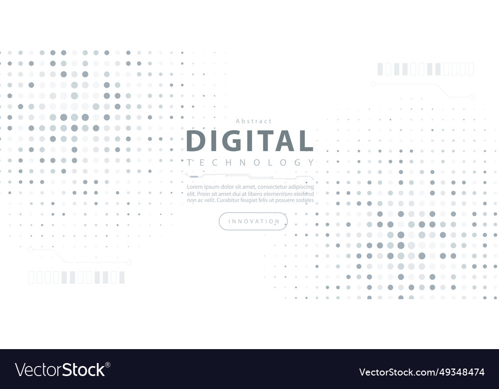 Digital technology futuristic internet network ai