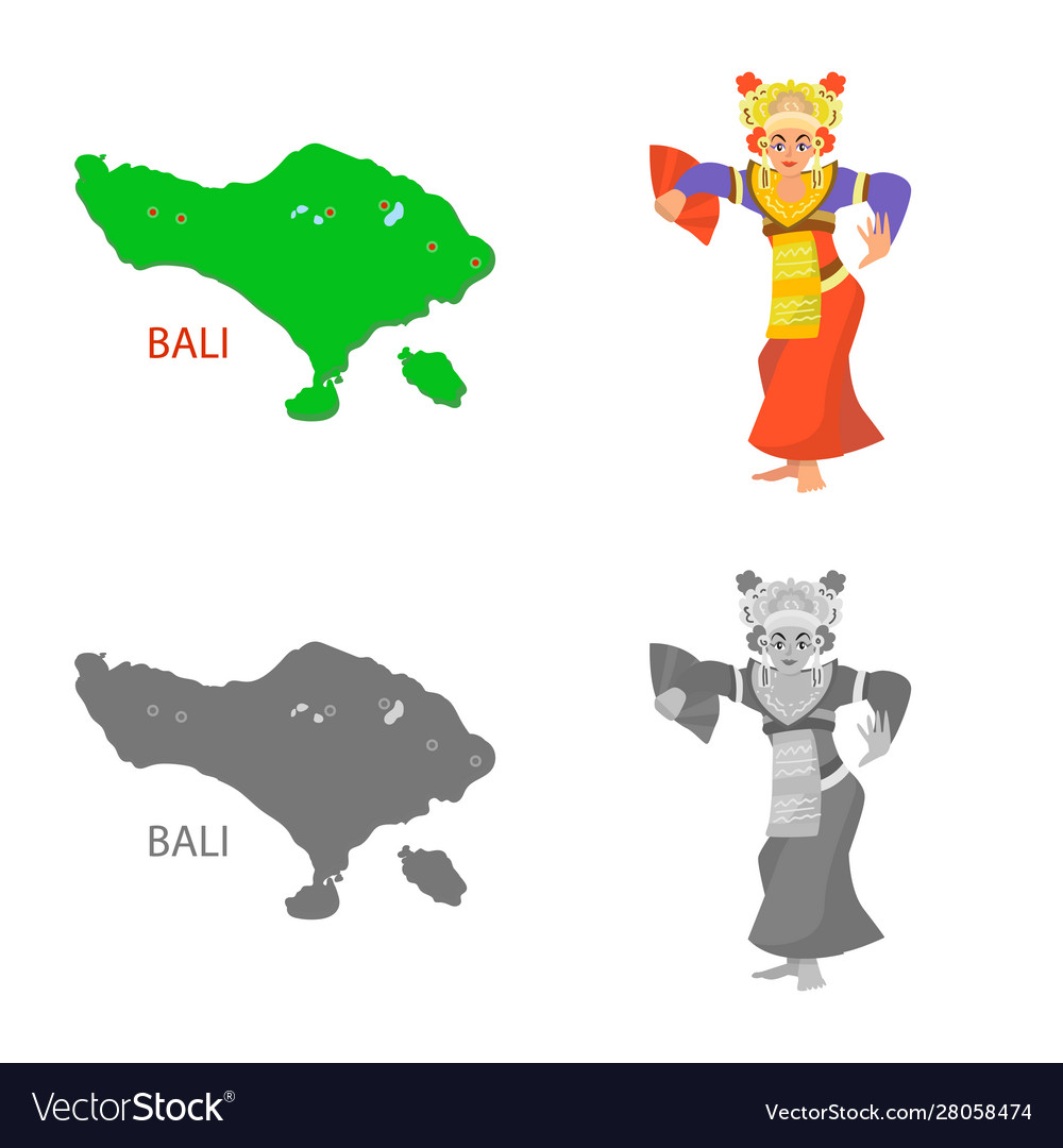 Isolated object and travel icon set