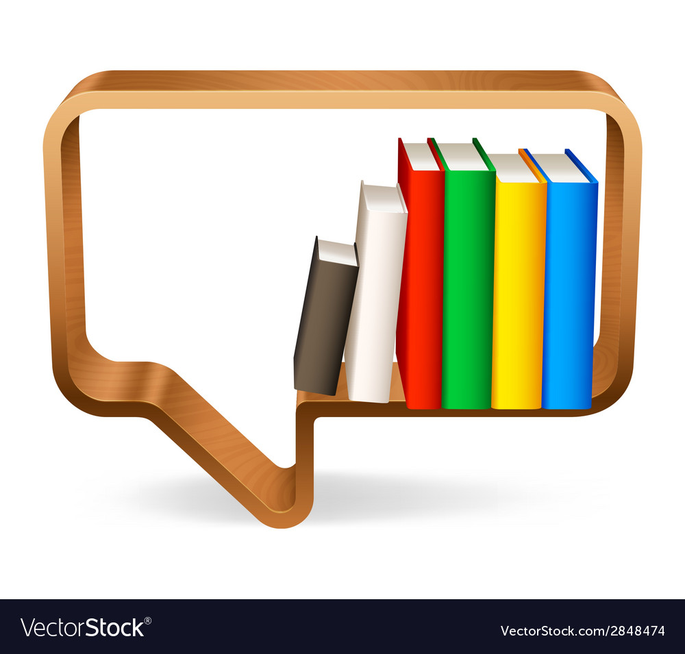Speech Bubble Bookshelf