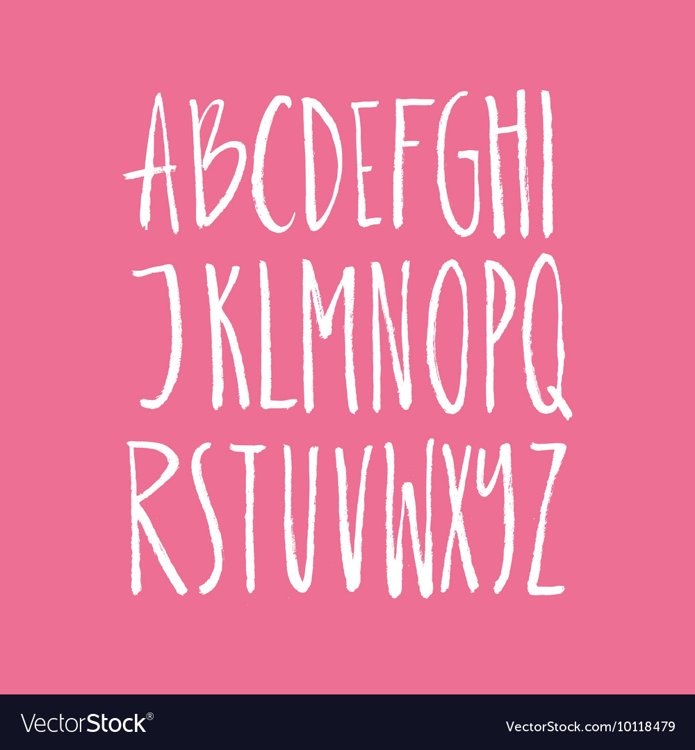 Brush Script Font - Rustic & Textured