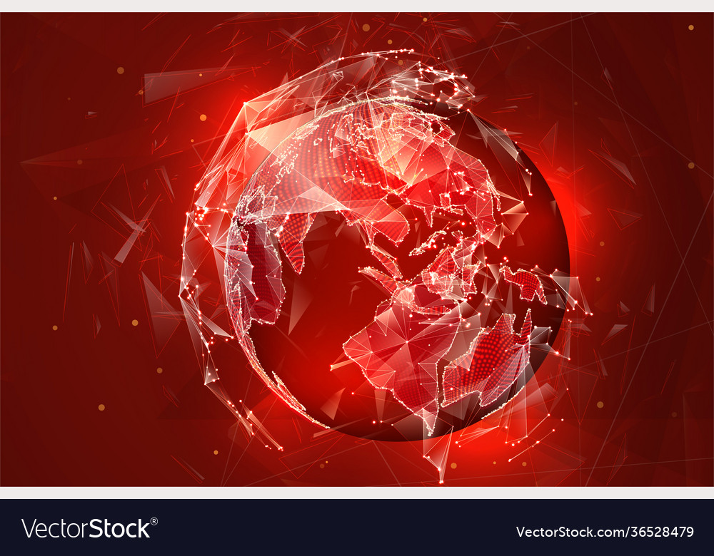 Data Globe: Interconnected Dots