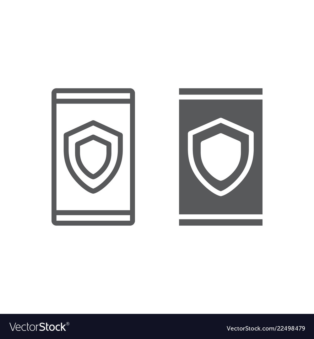 Device security line and glyph icon data