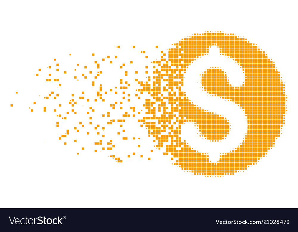 Disintegrating Coin Icon