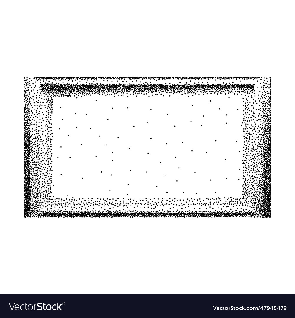 Gradient dot frame texture background noise Vector Image Gradient dot frame texture background noise