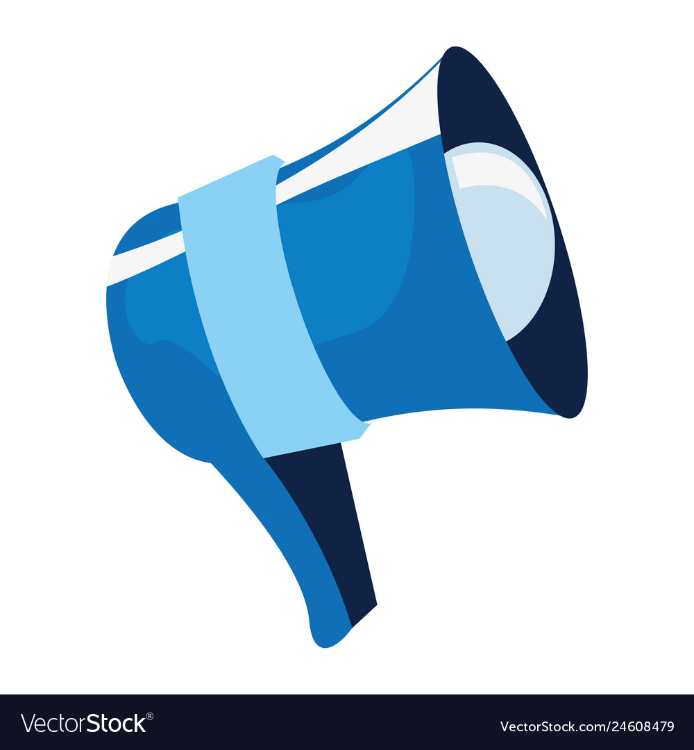 Megaphone object icon