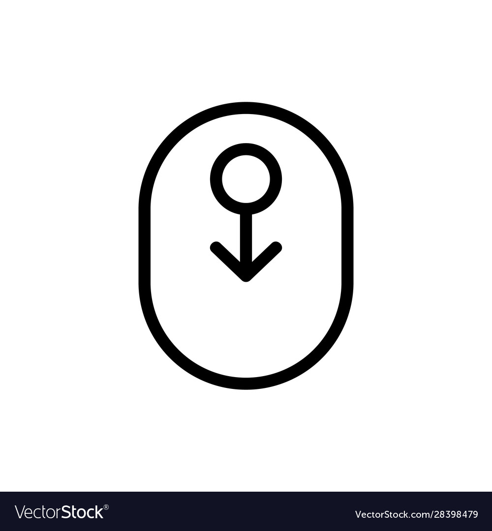 Scroll screen icon isolated contour