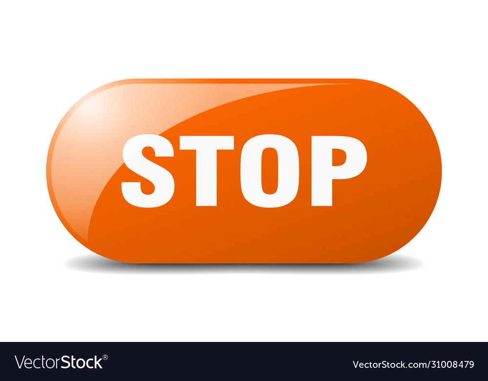 Stop button sign key push