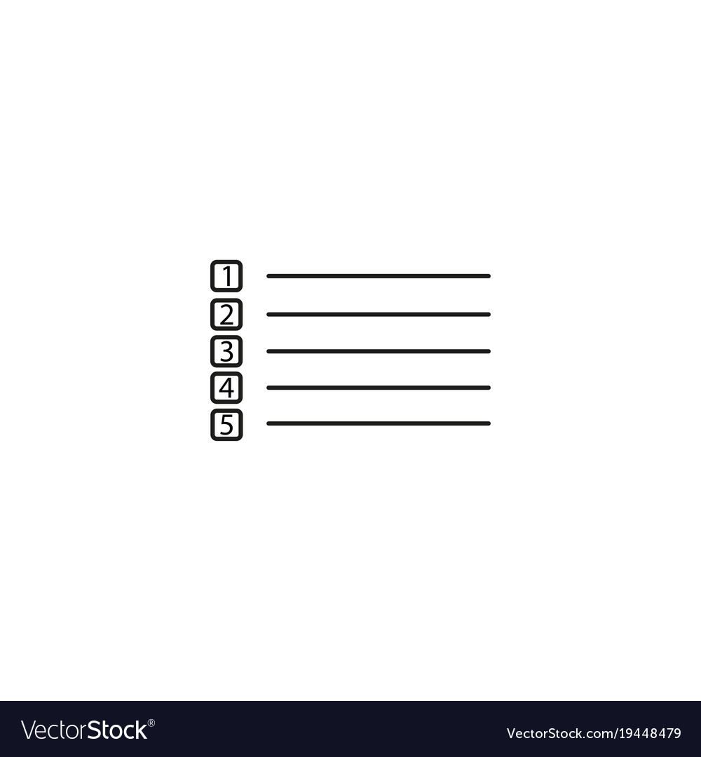 To do list icon simple of for web