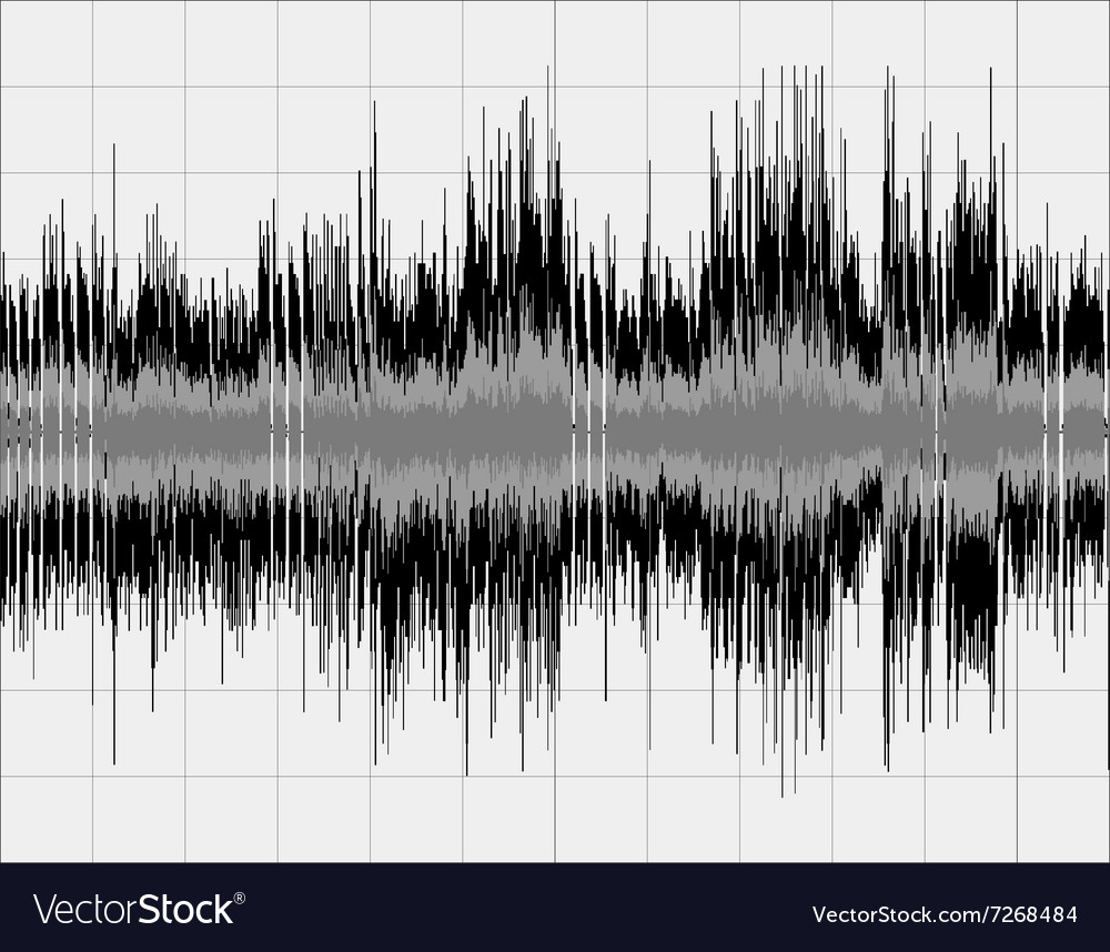 Abstract Digital Sound Wave Background Royalty Free Vector