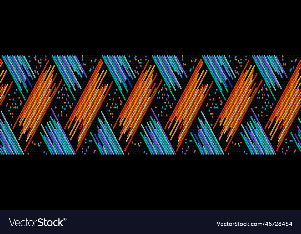 Abstract seamless pattern stylized as artificial