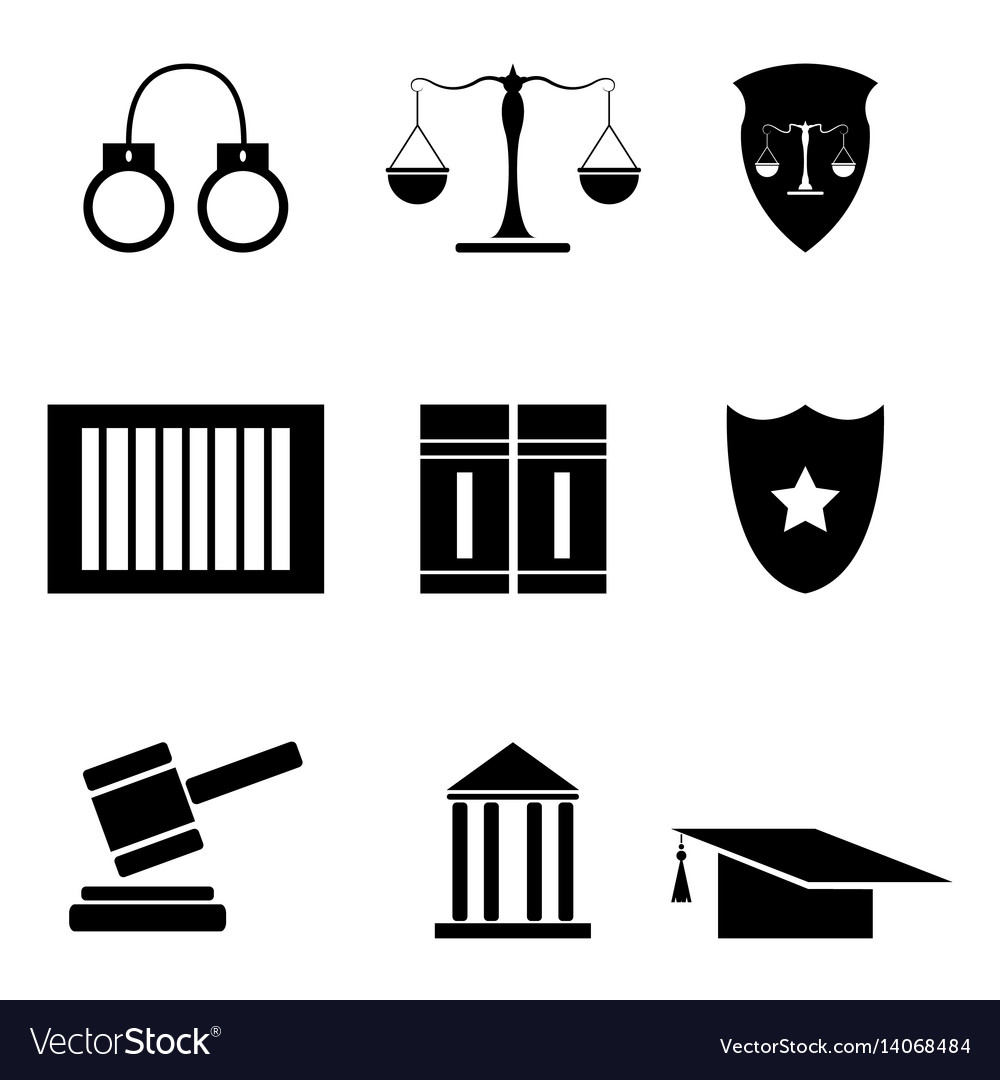 Recht Icon Set