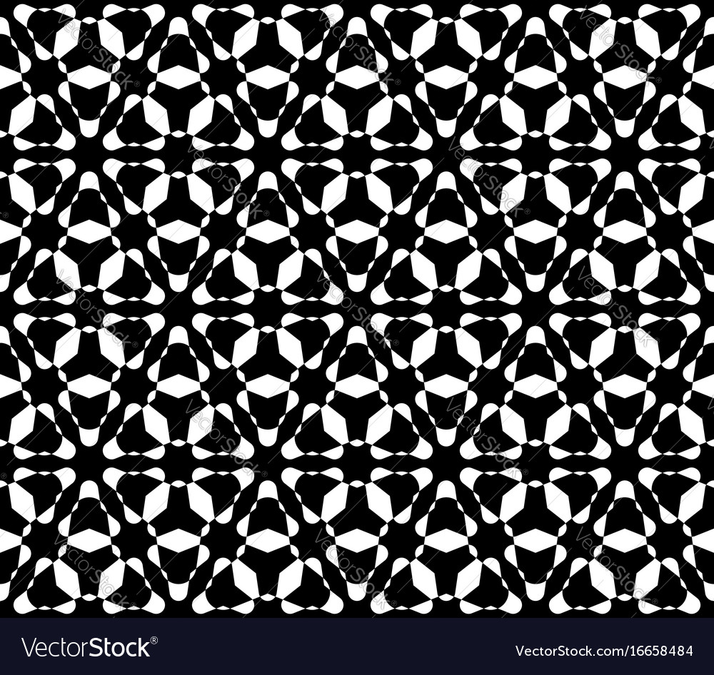 Seamless pattern smooth triangular grid