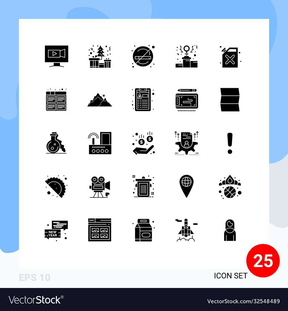 25 creative icons modern signs and symbols