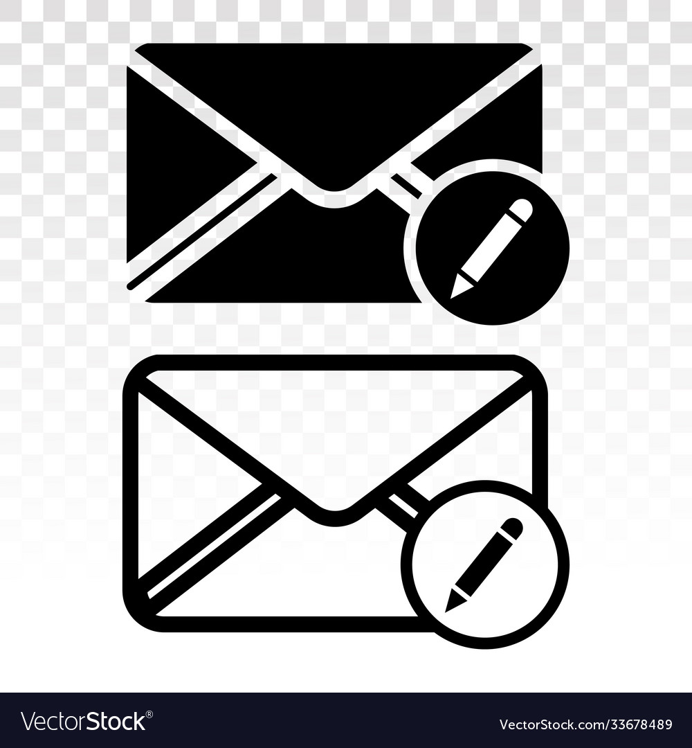 Compose message writing new - line art