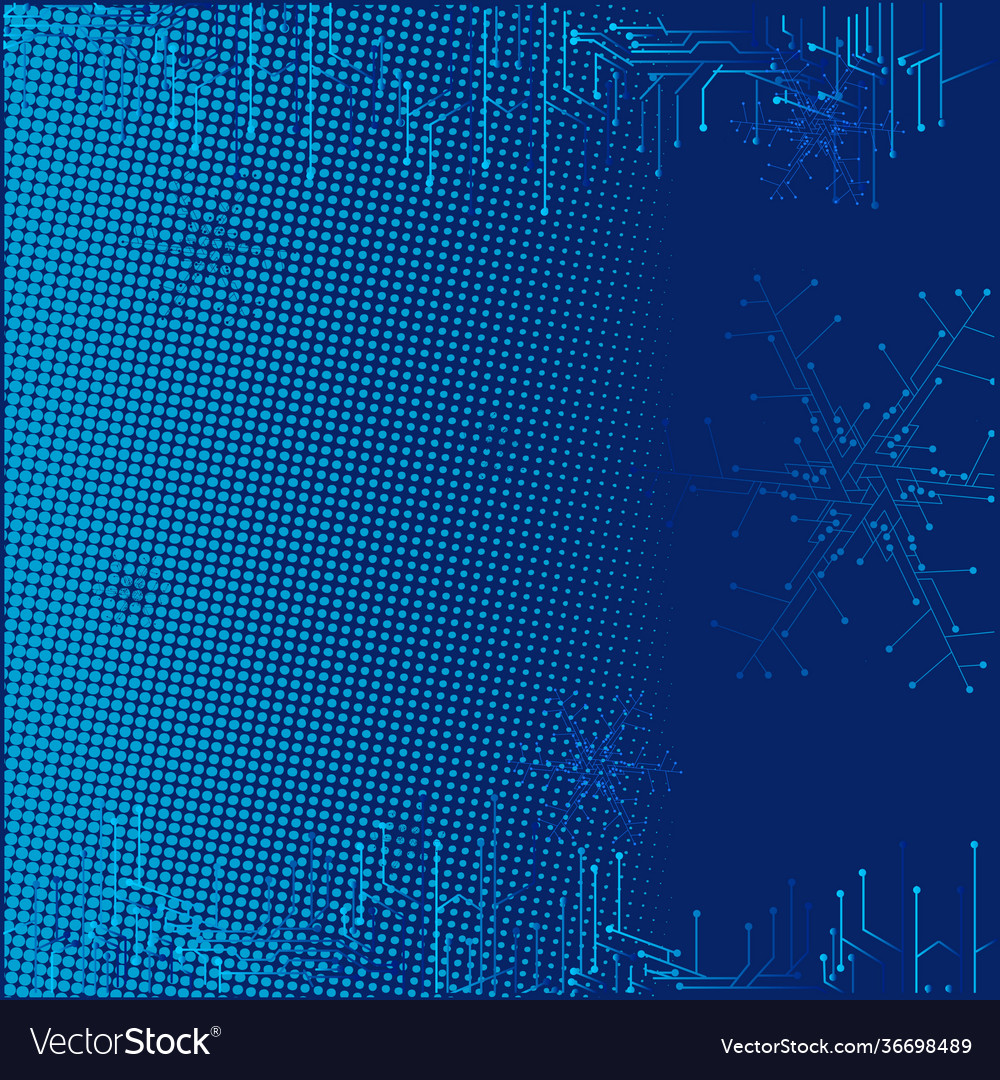 High tech technology geometric and connection Vector Image High tech technology geometric and connection