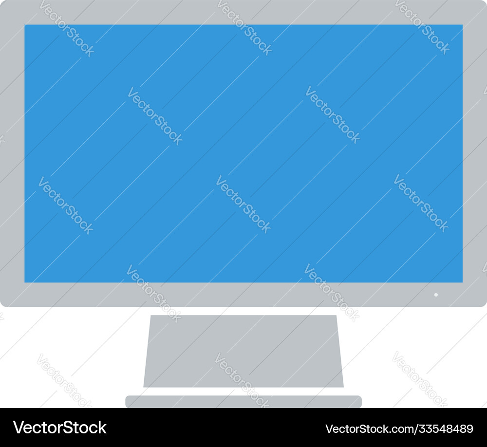 Monitor icon Royalty Free Vector Image - VectorStock
