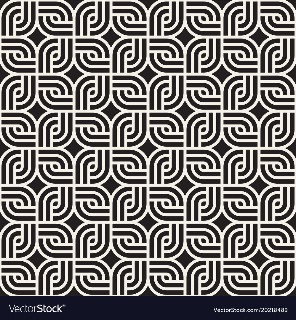 Monochrome Lattice Pattern