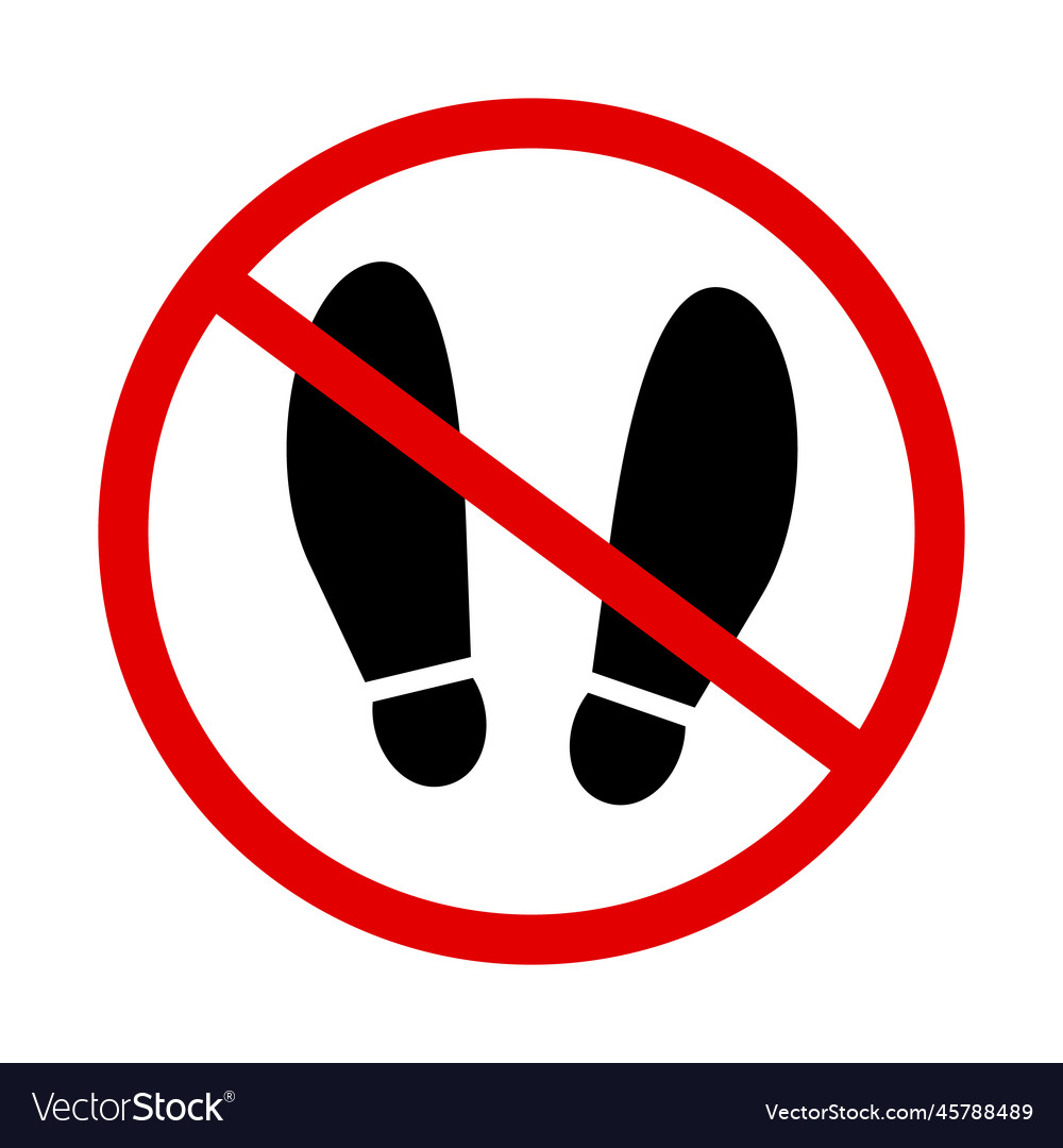 no-shoes-allowed-sign-or-strictly-shoes-royalty-free-vector