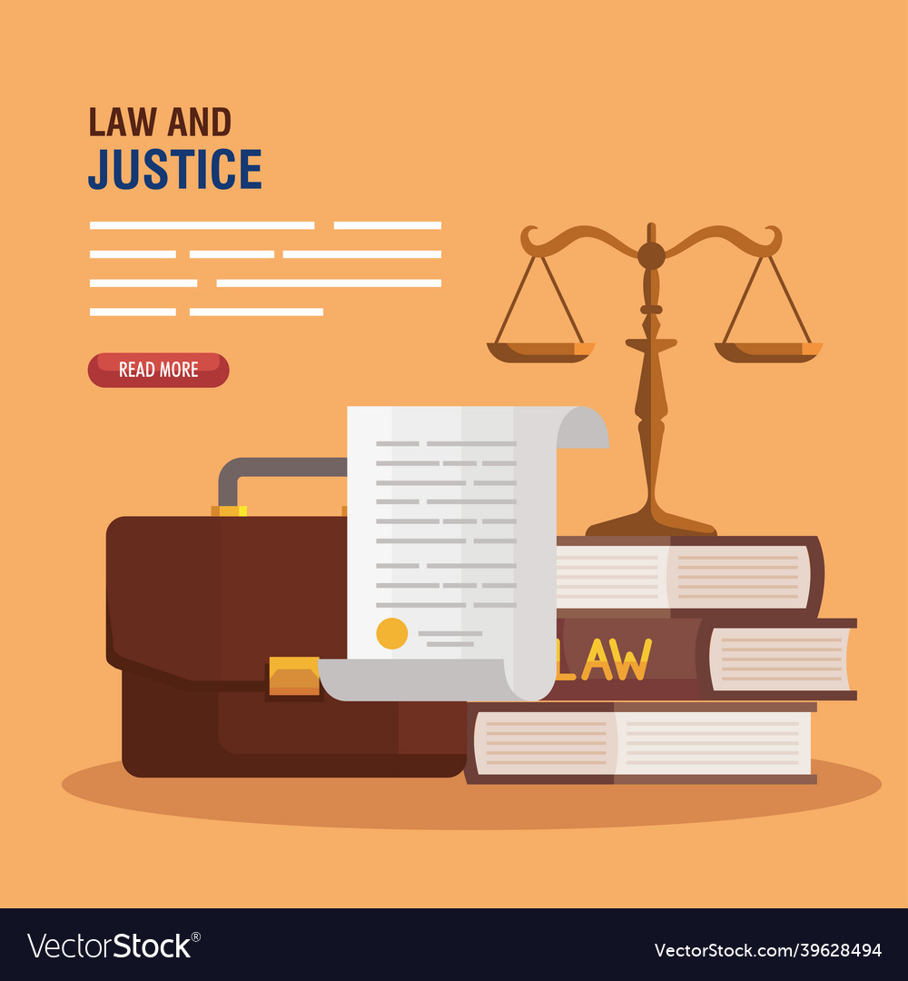 Balance with justice icons Royalty Free Vector Image