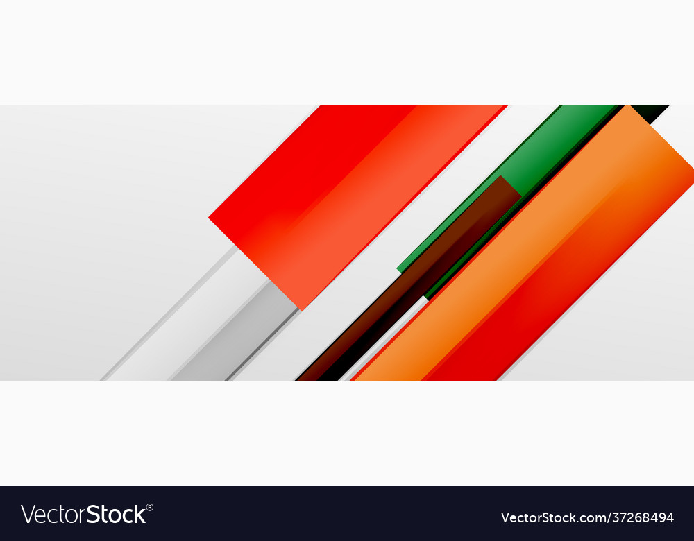 Multicolored lines background design template
