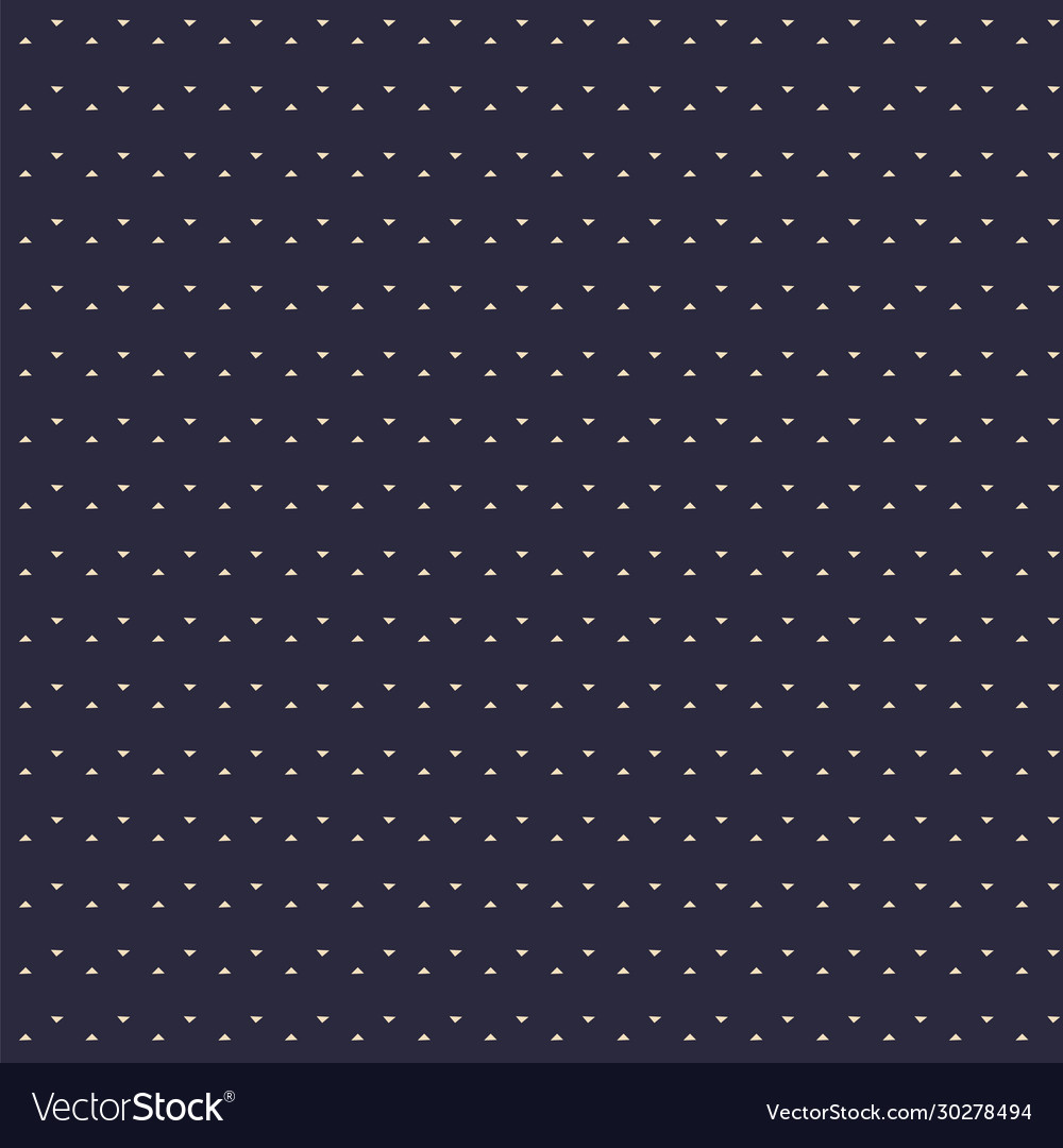 Seamless pattern small triangles floating Vector Image Seamless pattern small triangles floating