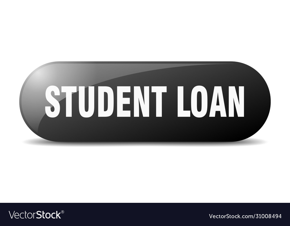 Student loan button sign key push