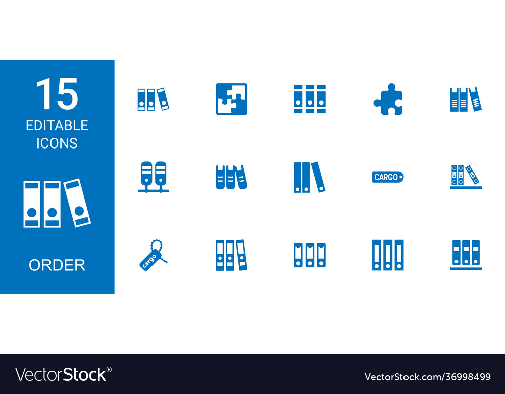 15 order icons