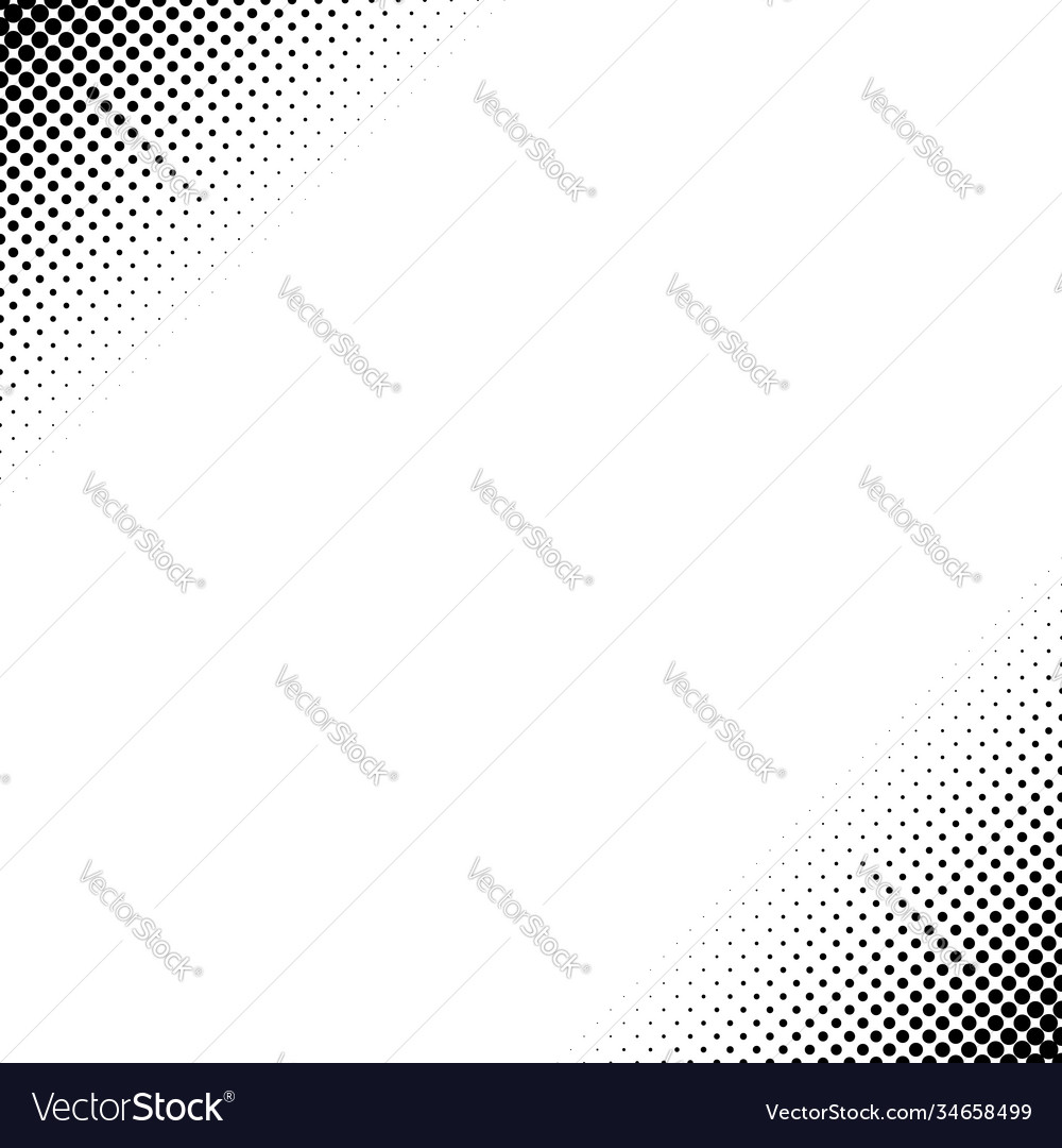 Circle Halftone Dots Pattern