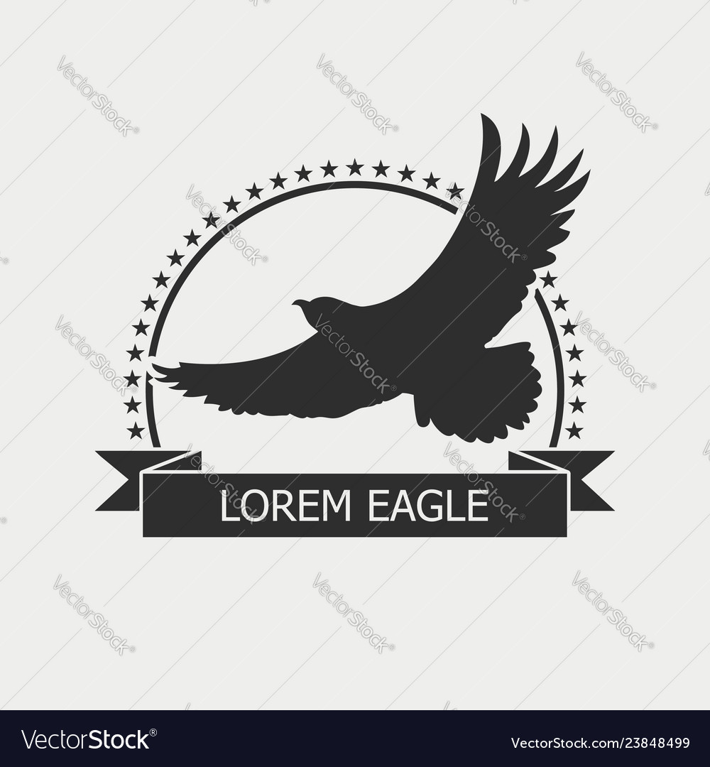 Eagle logo vector image Eagle logo