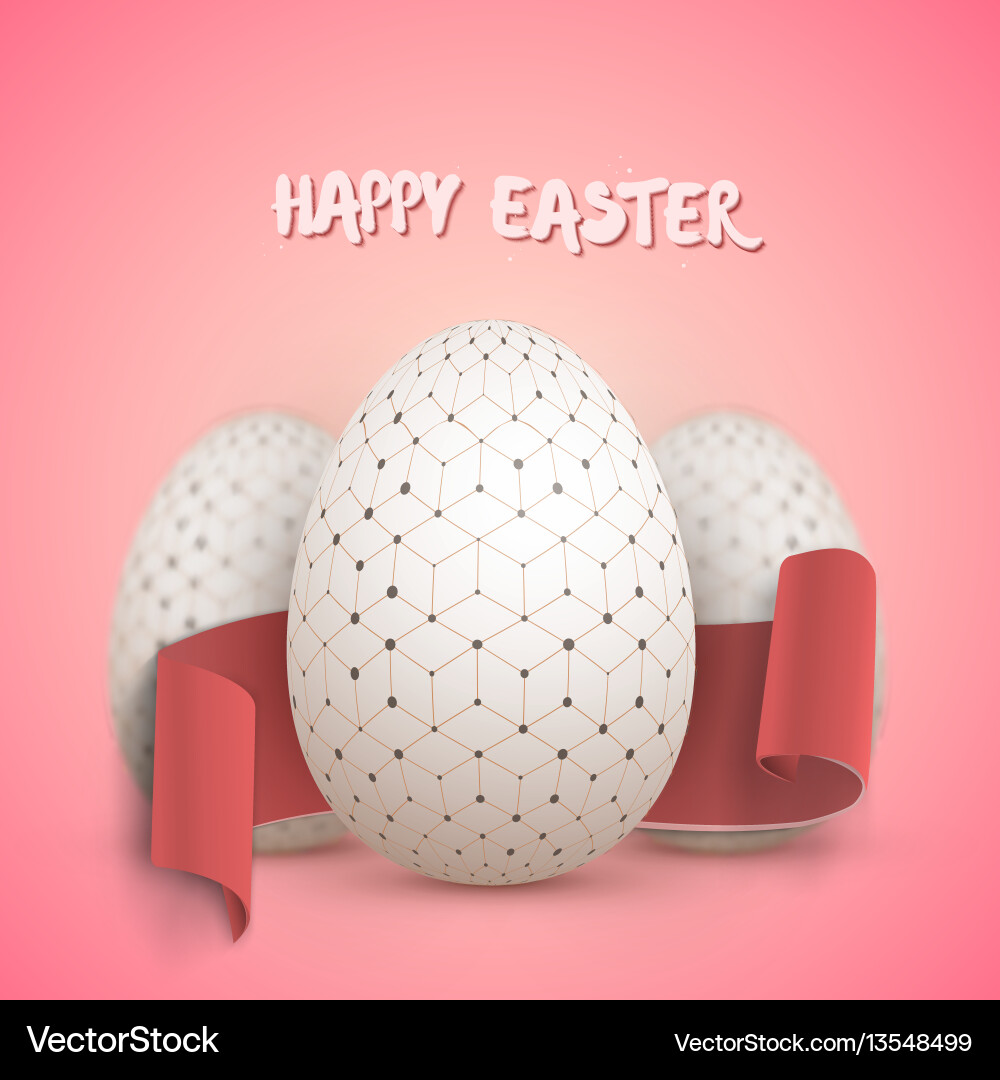 Easter egg set Royalty Free Vector Image - VectorStock
