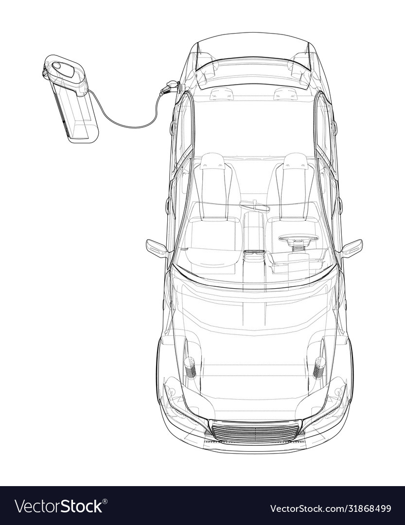 Share 81+ electric vehicle drawing latest xkldase.edu.vn