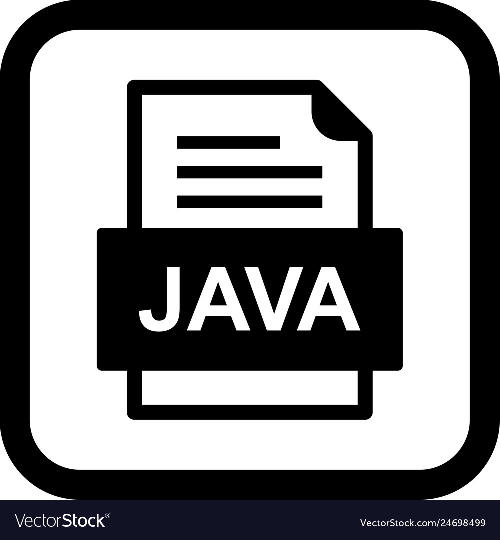 Java file document icon