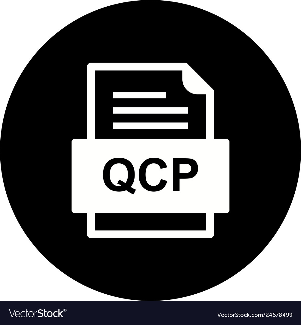 Qcp file document icon