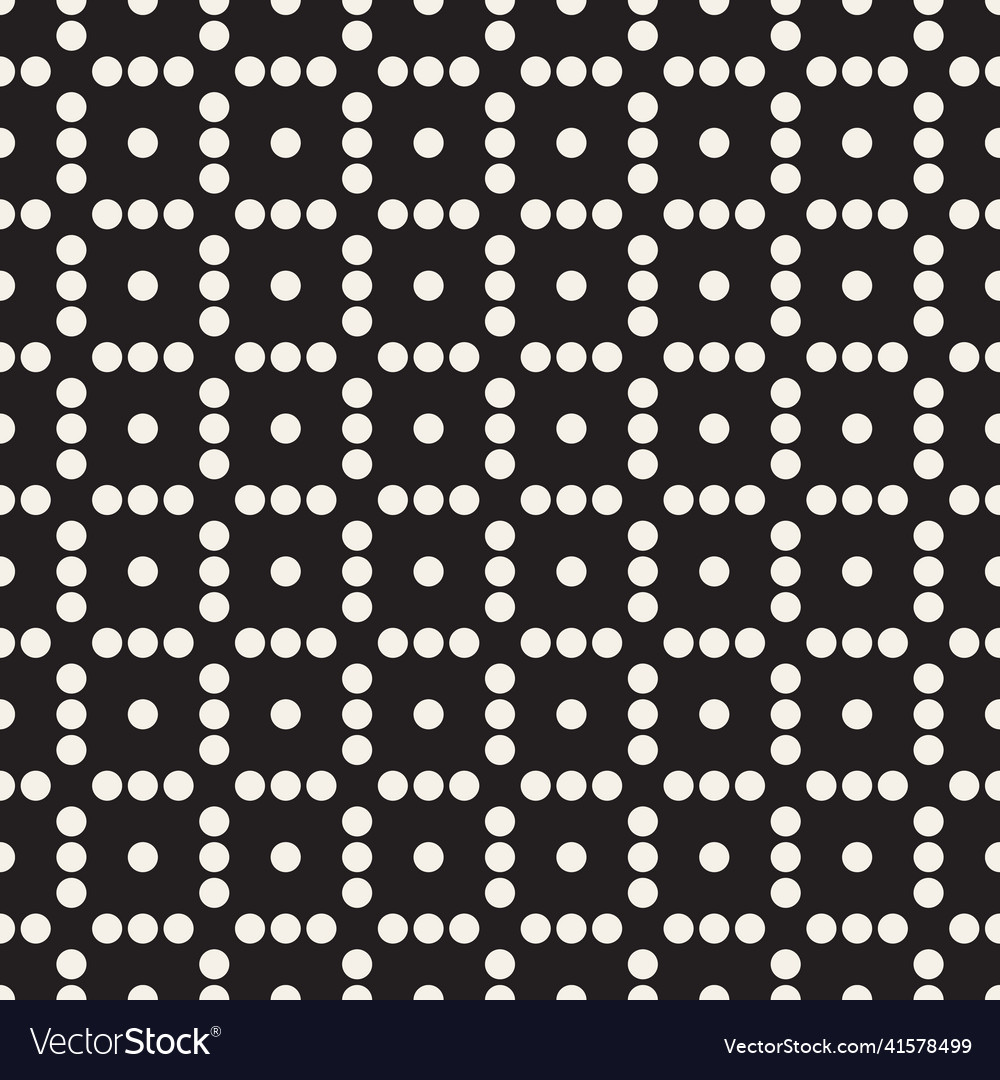 Seamless pattern repeating geometric elements vector image Seamless pattern repeating geometric elements
