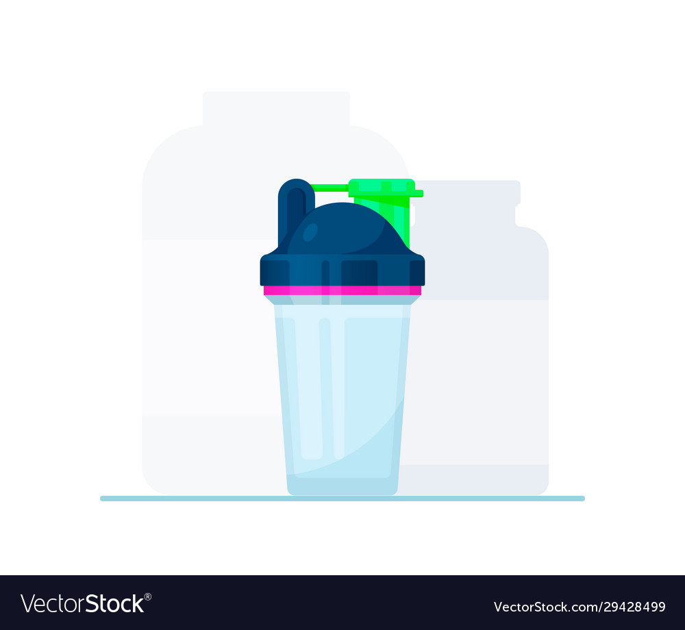 Stylish flat sport shaker