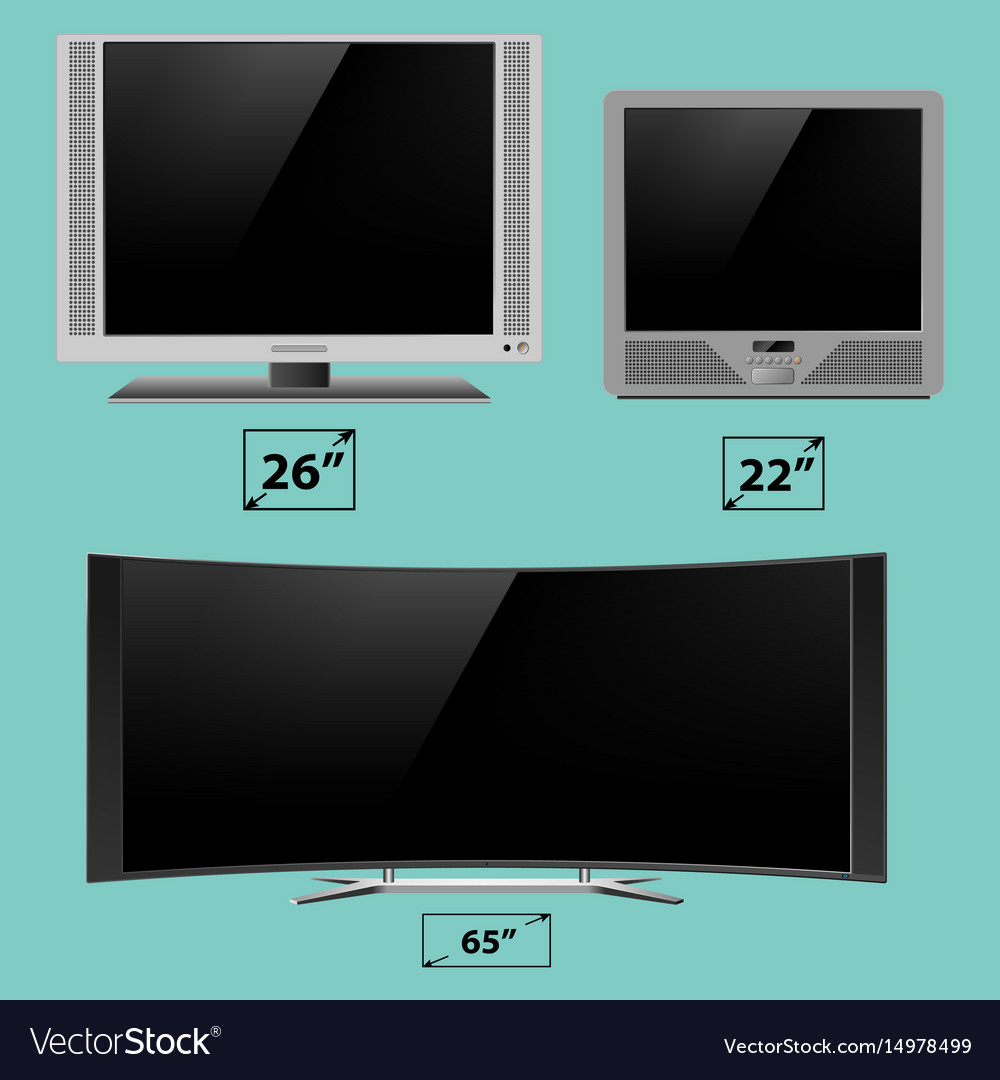 Tv Bildschirm lcd Monitor Vorlage elektronisches Gerät