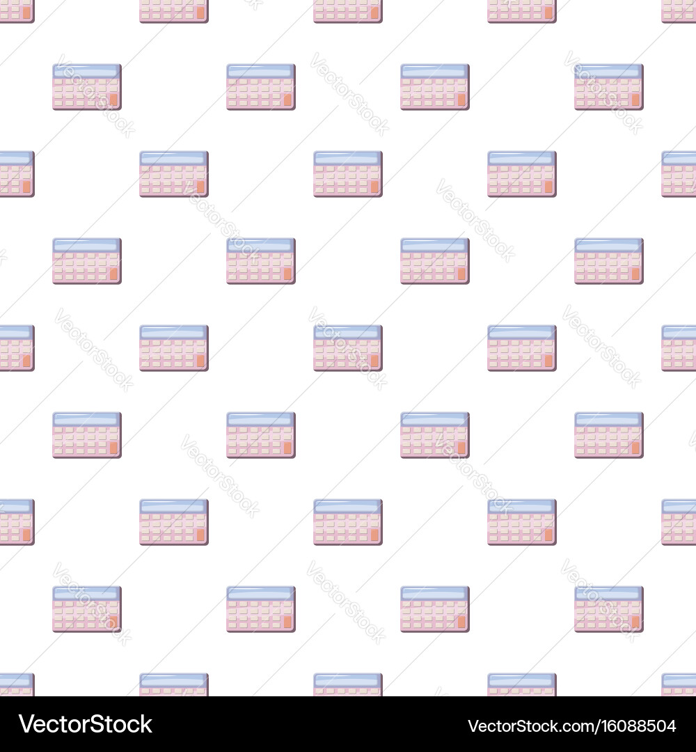 Calculator pattern Royalty Free Vector Image - VectorStock