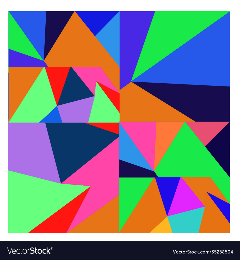 Colorful geometric and curve background pattern Vector Image Colorful geometric and curve background pattern
