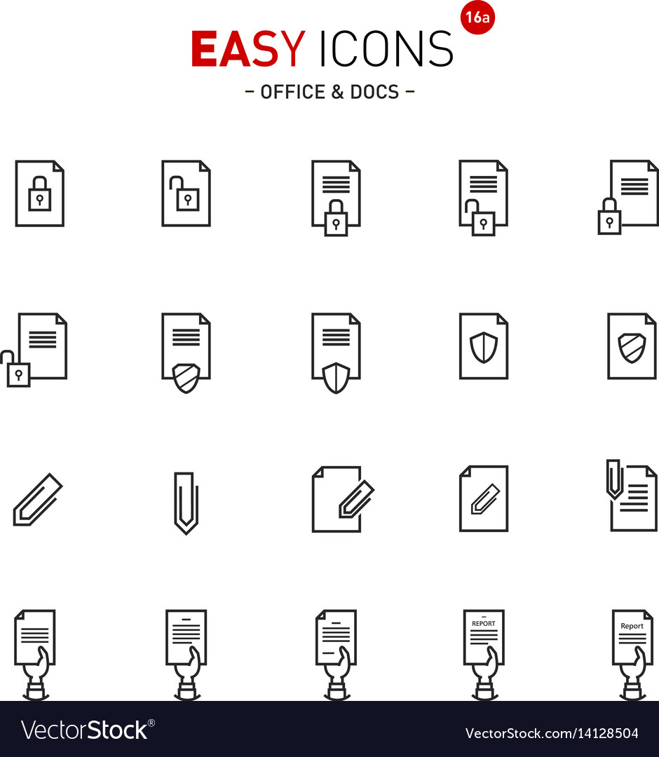 Easy icons 16a docs