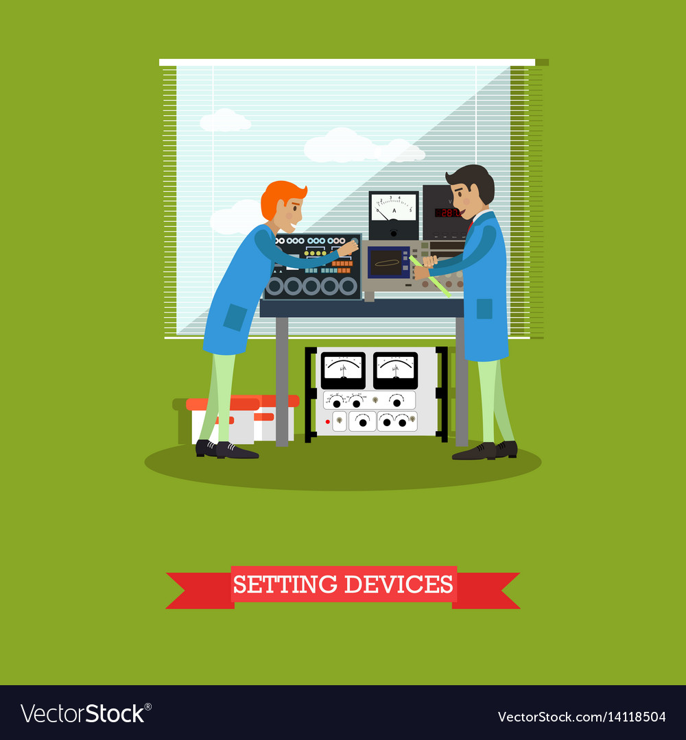 Setting devices in physical laboratory