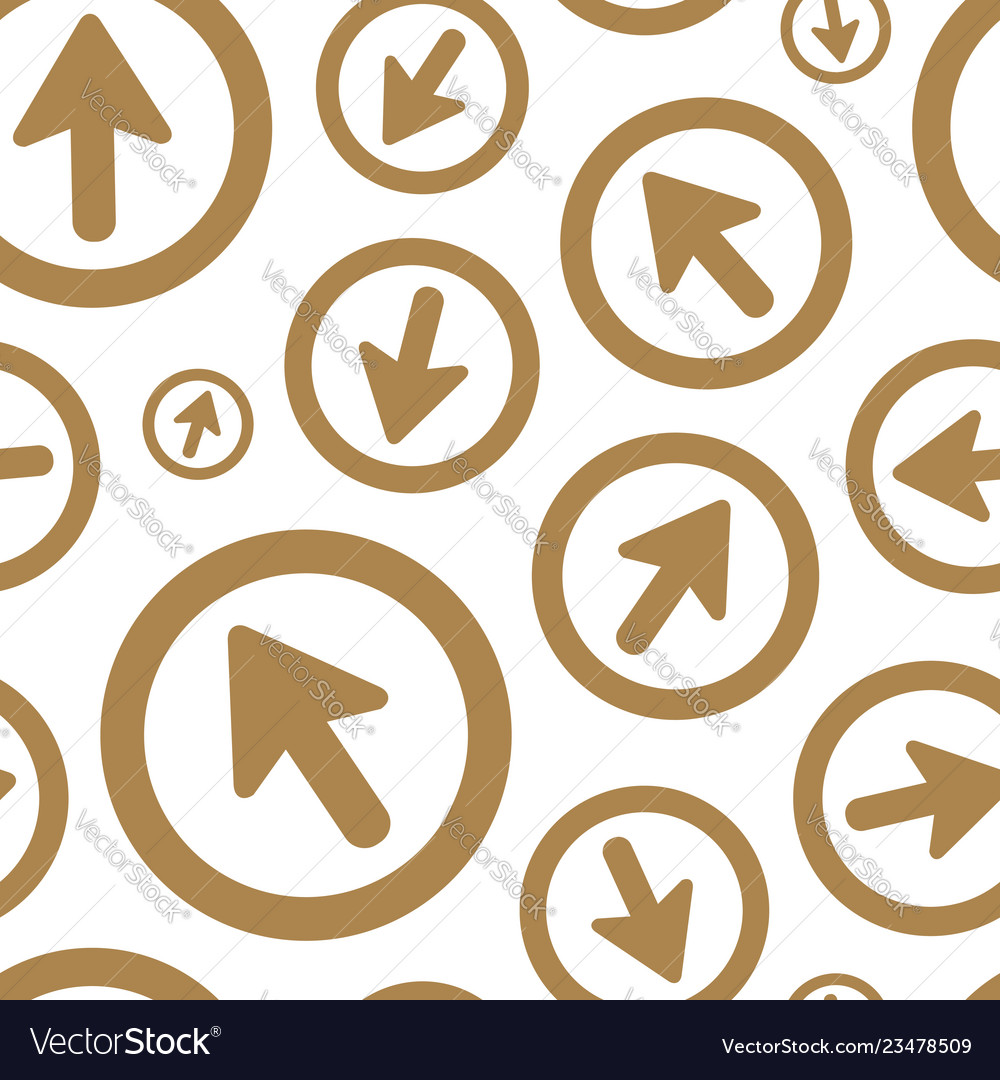 Arrows seamless pattern vector image Arrows seamless pattern