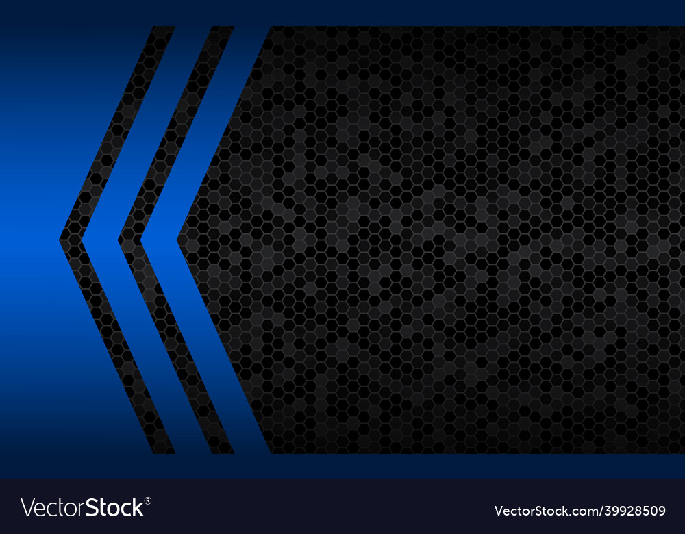 Black and blue background with polygonal pattern