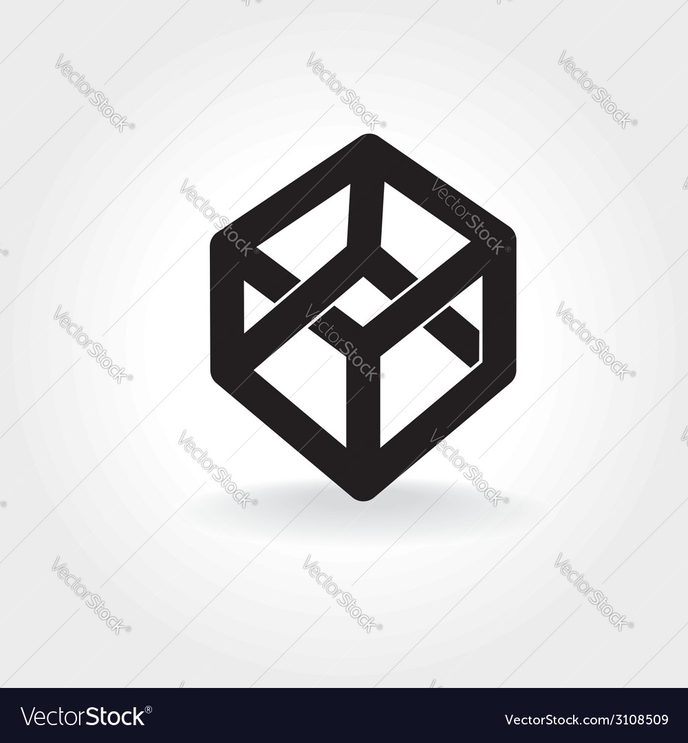 Cube Royalty Free Vector Image - VectorStock